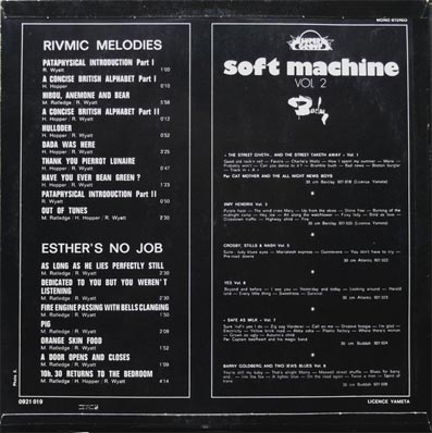 SOFT MACHINE Vol 2